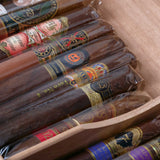 艾迪布尔Fruit雪茄保湿盒（蓝色） - 110支&雪茄组合