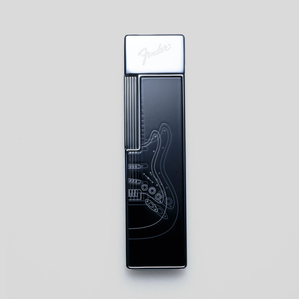 Li Twiggy Fender Black / Chrome Cigar Lighter | S.T. Dupont Accessory | Cigar Lighter | Migratory HK | 雪茄香港 | Cigar HK