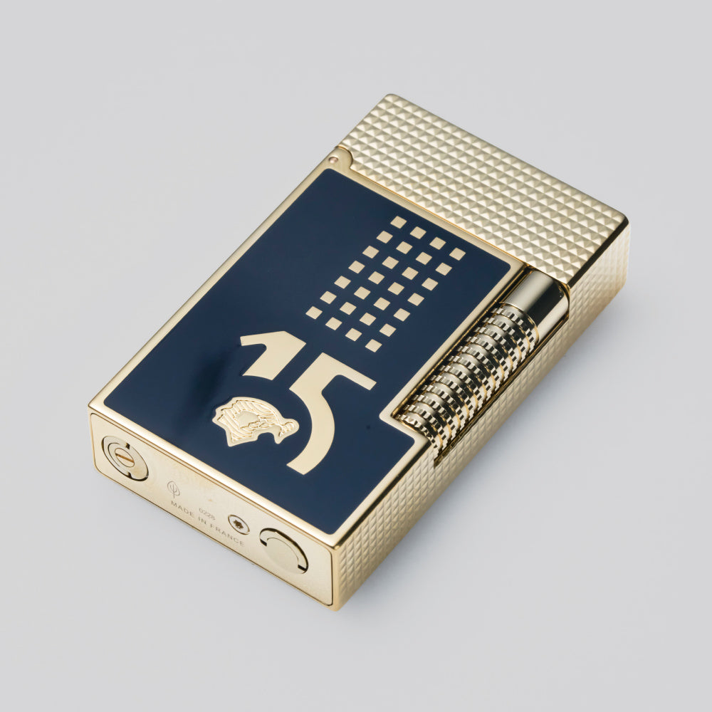 Li LE Grand Cling Behike Black / Yellow Gold Lighter