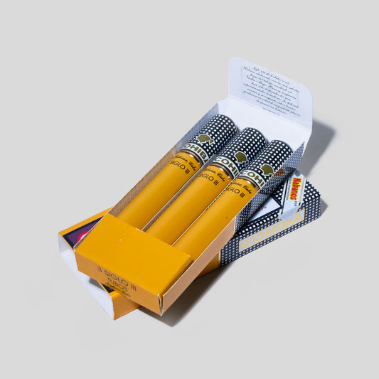 Siglo III Tubos Paper Box Packing | Box 15 | Cohiba cigar - HK Migratory cigars