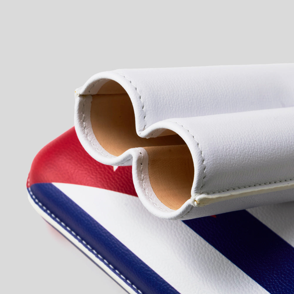 Cigar Case Cuban Flag - 2 Cigars Calibre 27 | Elie Bleu Accessory | Cigar Case  | Migratory HK | 雪茄香港 | Cigar HK