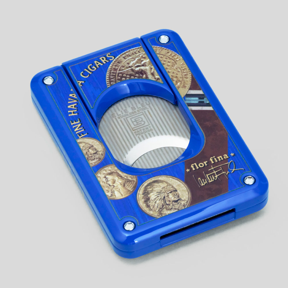 C-4 Cigar Cutter Medals - Blue | Elie Bleu Accessory | Cigar Cutter  | Migratory HK | 雪茄香港 | Cigar HK