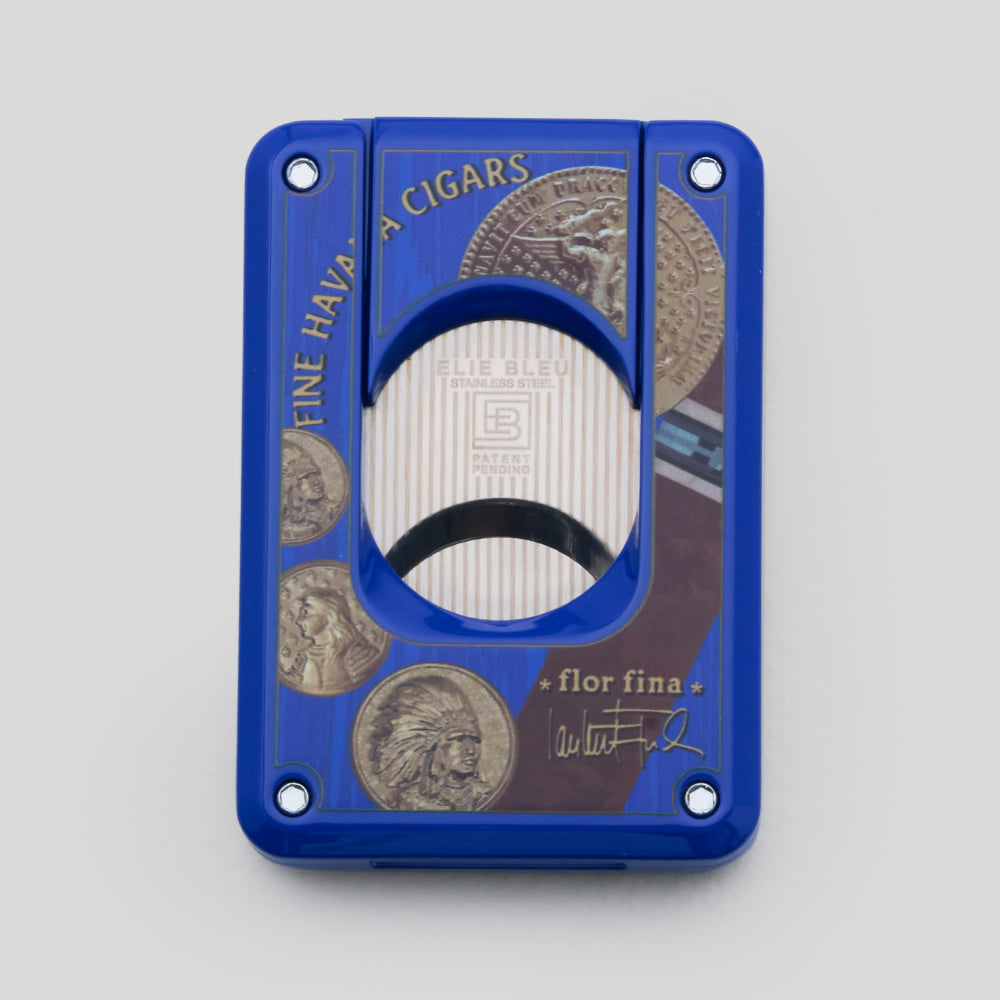 C-4 Cigar Cutter Medals - Blue | Elie Bleu Accessory | Cigar Cutter  | Migratory HK | 雪茄香港 | Cigar HK