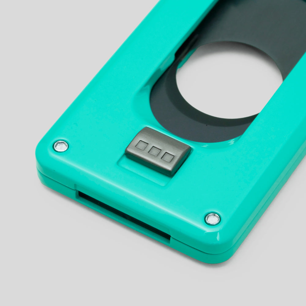 C-4 Cigar Cutter Teal W/Black IP Blade | Elie Bleu Accessory | Cigar Cutter  | Migratory HK | 雪茄香港 | Cigar HK