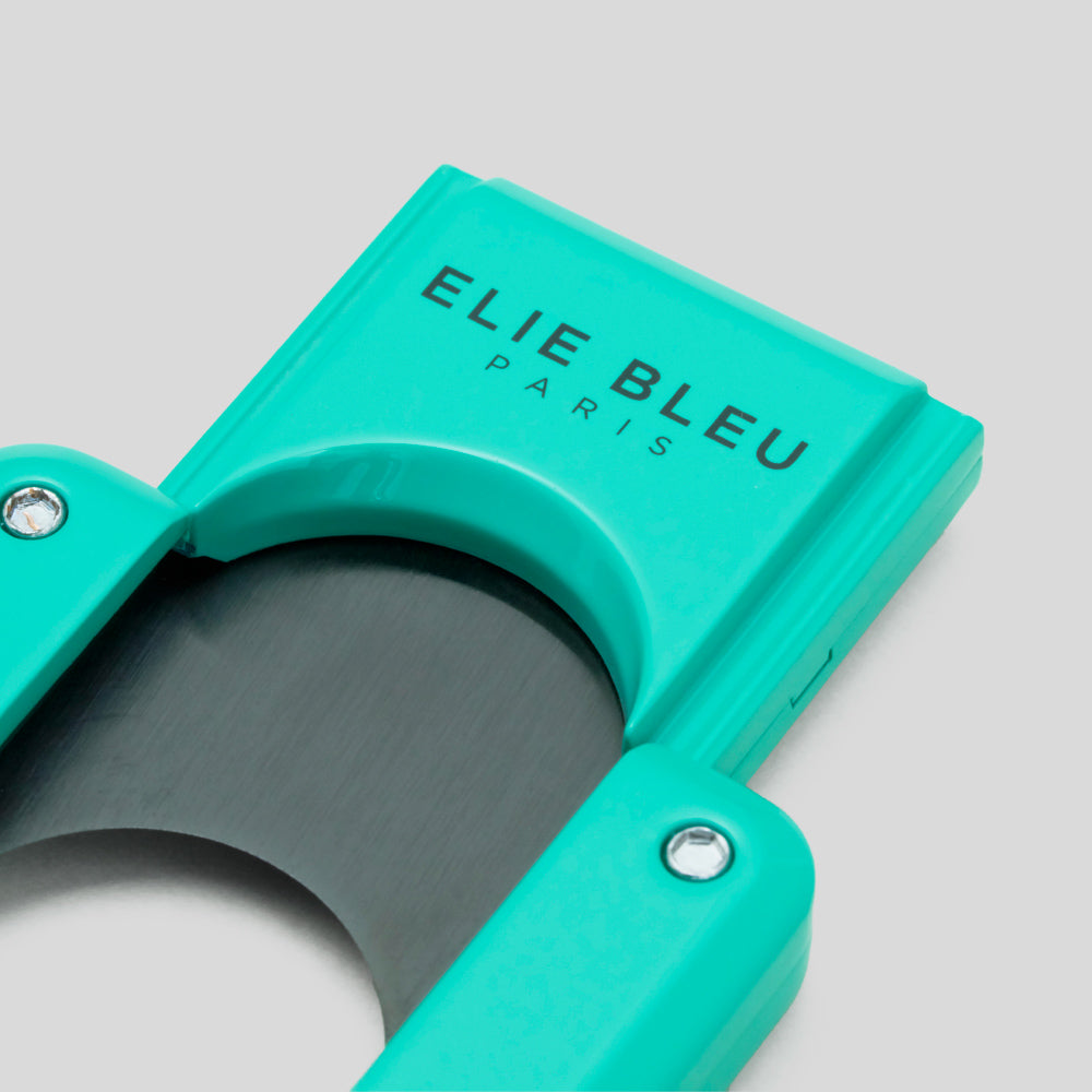 C-4 Cigar Cutter Teal W/Black IP Blade | Elie Bleu Accessory | Cigar Cutter  | Migratory HK | 雪茄香港 | Cigar HK