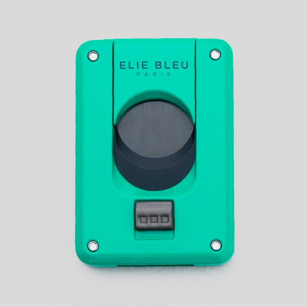 C-4 Cigar Cutter Teal W/Black IP Blade