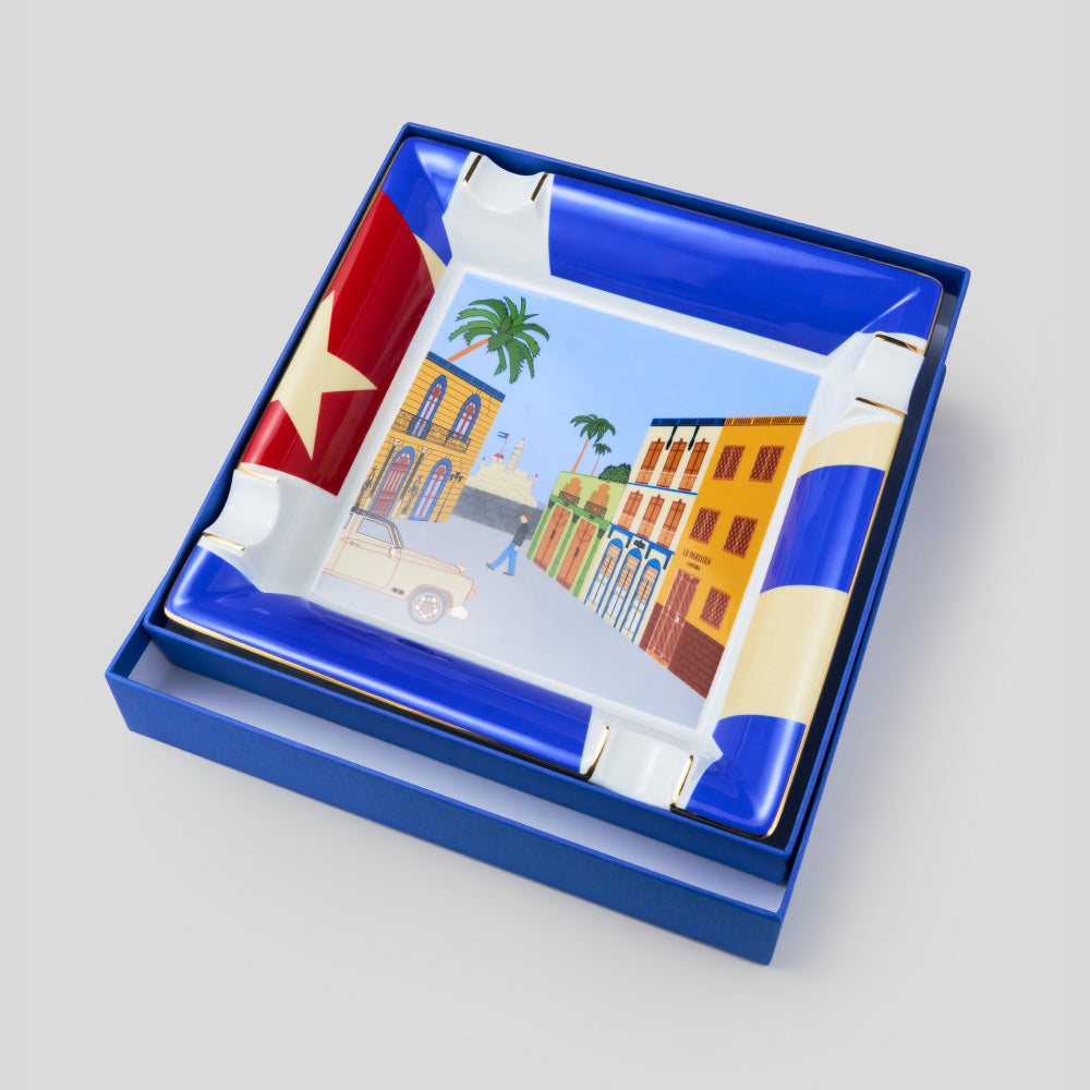 Casa Cubana Porceiain Ashtray | Elie Bleu Accessory | Cigar Ashtray  | Migratory HK | 雪茄香港 | Cigar HK