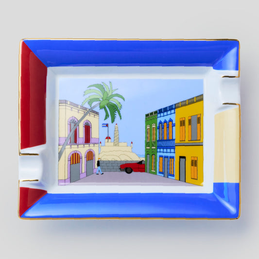 Casa Cubana Porceiain Cigar Ashtray | Elie Bleu Accessory | Cigar Ashtray  | Migratory HK | 雪茄香港 | Cigar HK