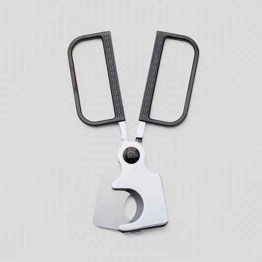 Cigar Scissors Black Marquetry / Black Button