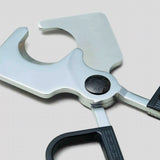 Cigar Scissors Black Marquetry / Black Button