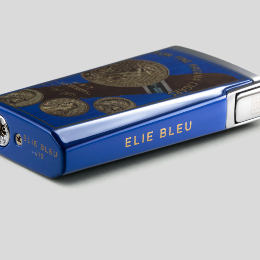 J15 Jet Cigar Lighter Medals Blue | Elie Bleu Accessory | Cigar Lighter  | Migratory HK | 雪茄香港 | Cigar HK