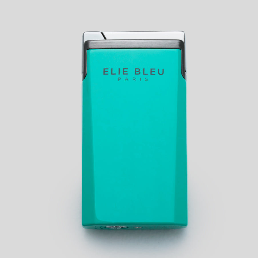 J15 Jet Cigar Lighter Teal W/Dark Chrome | Elie Bleu Accessory | Cigar Lighter  | Migratory HK | 雪茄香港 | Cigar HK