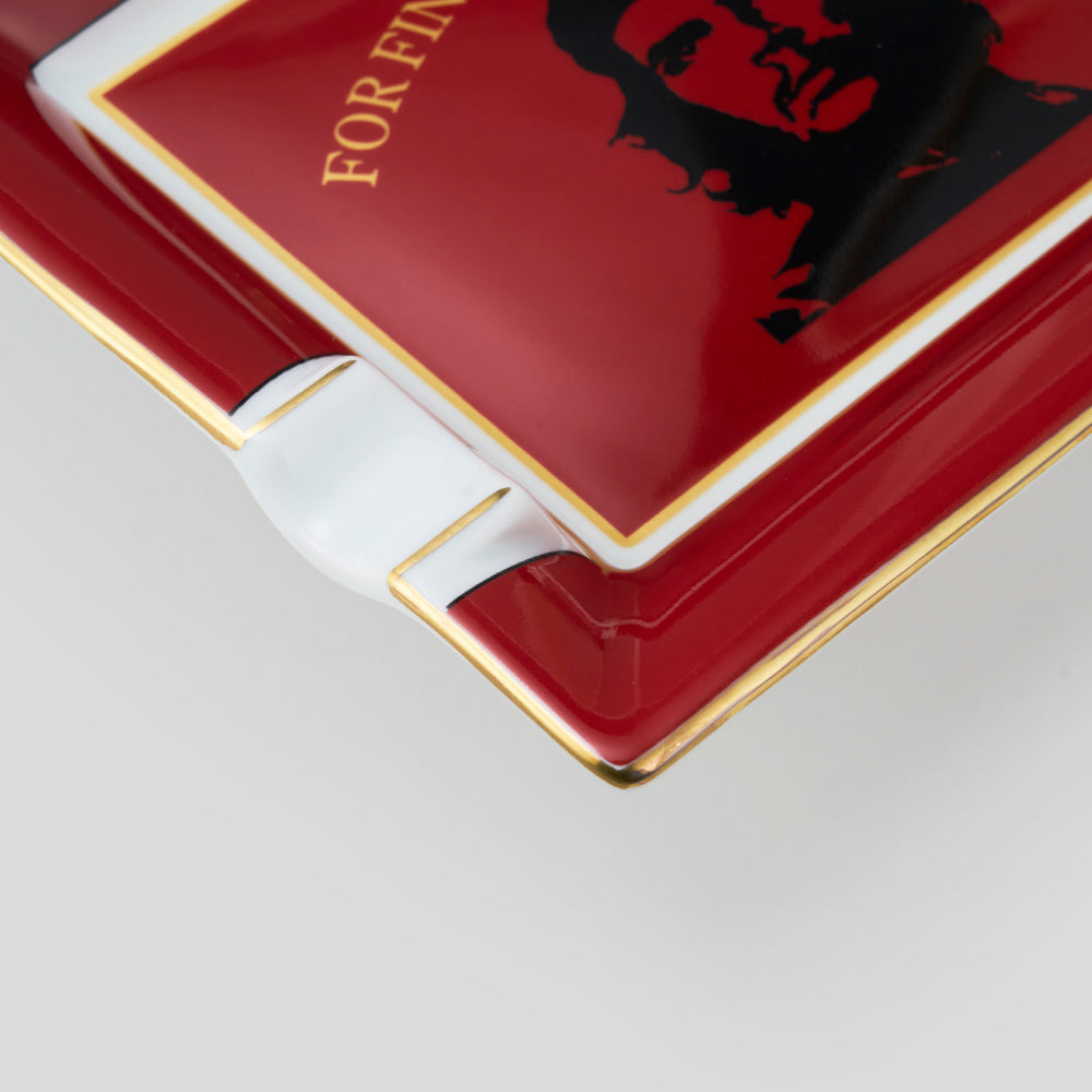 Che Red Porceiain Cigar Ashtray | Elie Bleu Accessory | Cigar Ashtray  | Migratory HK | 雪茄香港 | Cigar HK