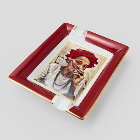 Elva Collection Porceiain Cigar Ashtray Limited Edition | Elie Bleu Accessory | Cigar Ashtray  | Migratory HK | 雪茄香港 | Cigar HK