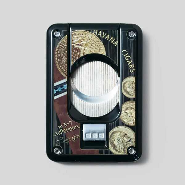 C-4 Cigar Cutter Medals - Black