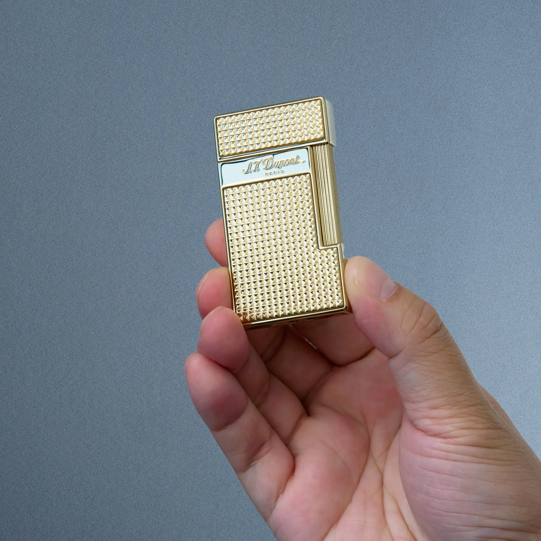 S.T. Dupont Golden Slimmy Travel Set