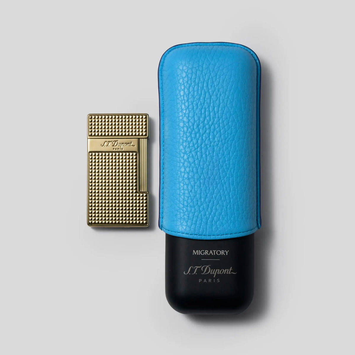 S.T. Dupont Golden Slimmy Travel Set