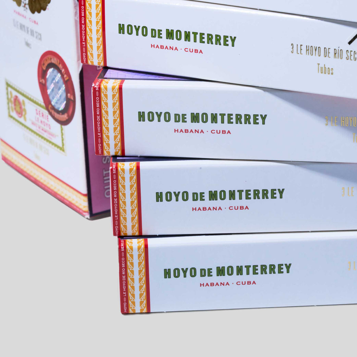 Le Hoyo de Rio Seco Tubos Paper Box Packing | Box 15 | Hoyo de Monterrey cigar - HK Migratory cigars