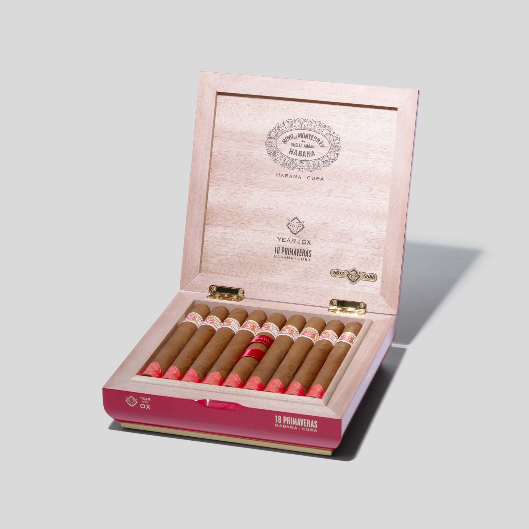 Primaveras Year of The Ox 2021 | Box 18 | Hoyo de Monterrey cigar - HK Migratory cigars

