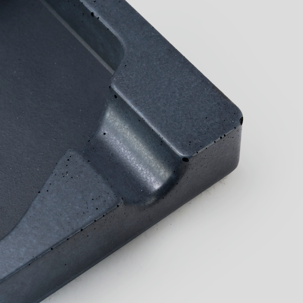Concrete Ashtray - DYAD ANTHRACITE (2 Cigars)