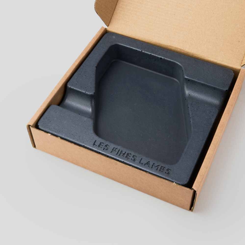 Concrete Ashtray - DYAD ANTHRACITE (2 Cigars)