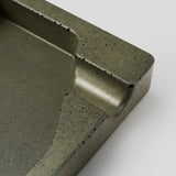 Concrete Ashtray - DYAD OLIVE GREEN | Les Fines Lames Accessory | Migratory HK | 雪茄香港 | Cigar HK
