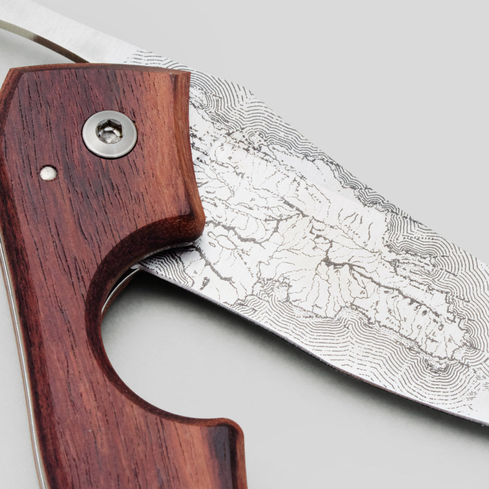 Cutter LE PETIT - Compass Dominican Republic Kingwood | Les Fines Lames Accessory | Cigar Cutter  | Migratory HK | 雪茄香港 | Cigar HK