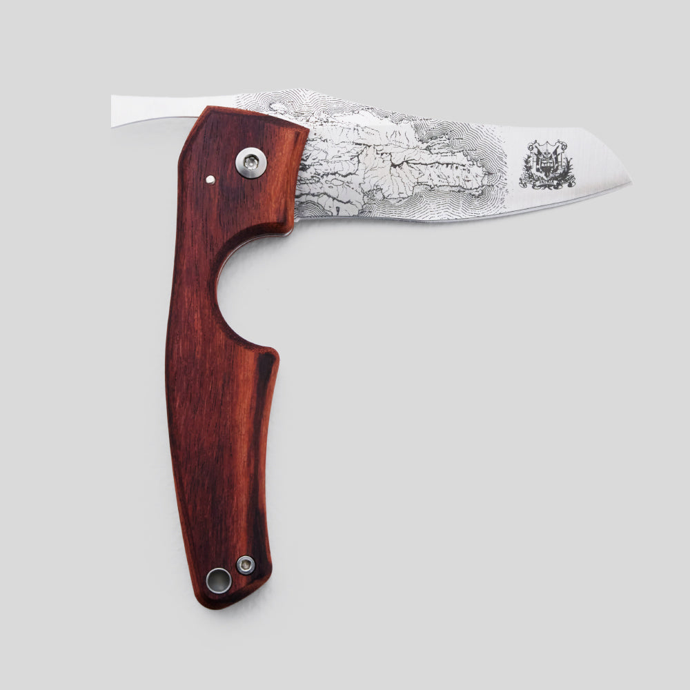 Cutter LE PETIT - Compass Dominican Republic Kingwood | Les Fines Lames Accessory | Cigar Cutter  | Migratory HK | 雪茄香港 | Cigar HK