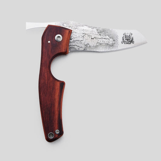Cutter LE PETIT - Compass Dominican Republic Kingwood | Les Fines Lames Accessory | Cigar Cutter  | Migratory HK | 雪茄香港 | Cigar HK