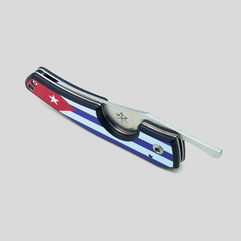 Cutter LE PETIT - Flag Cuba Dark | Les Fines Lames Accessory | Cigar Cutter  | Migratory HK | 雪茄香港 | Cigar HK