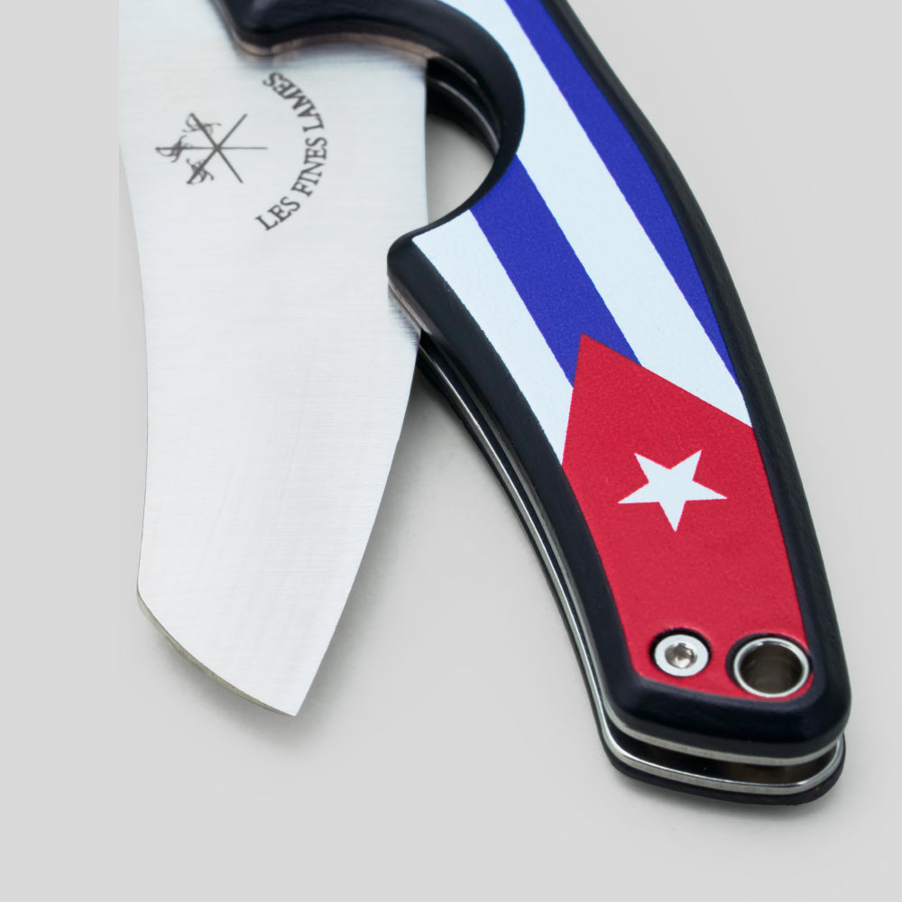 Cutter LE PETIT - Flag Cuba Dark | Les Fines Lames Accessory | Cigar Cutter  | Migratory HK | 雪茄香港 | Cigar HK