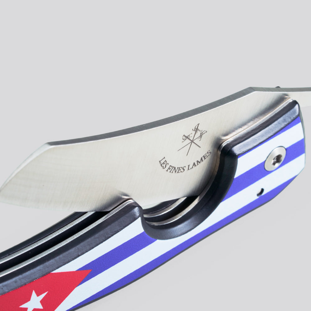 Cutter LE PETIT - Flag Cuba Dark | Les Fines Lames Accessory | Cigar Cutter  | Migratory HK | 雪茄香港 | Cigar HK