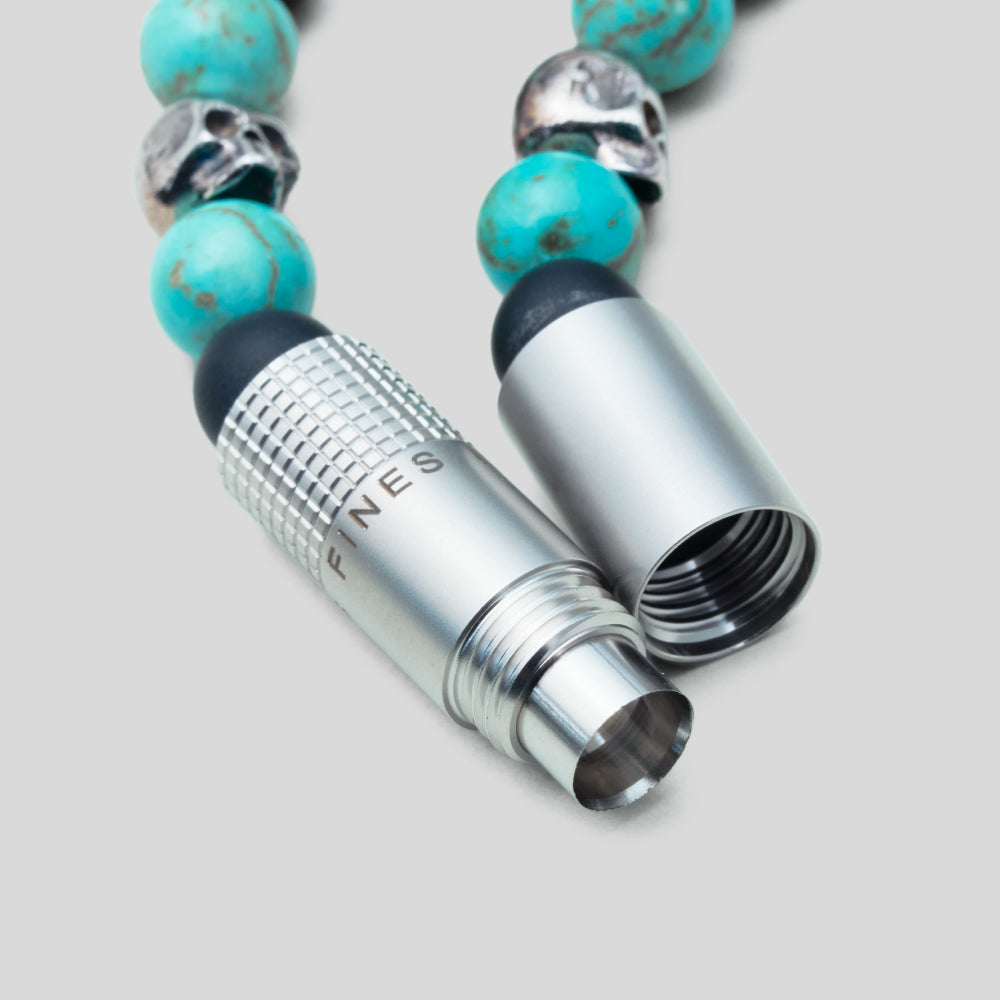 Punch Bracelet - Turquoise Skull | Les Fines Lames Accessory | Cigar Cutter  | Migratory HK | 雪茄香港 | Cigar HK