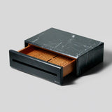 Diamond Humidor Small Nero Marquinia