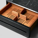 Diamond Humidor Small Nero Marquinia