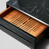 Diamond Humidor Small Nero Marquinia