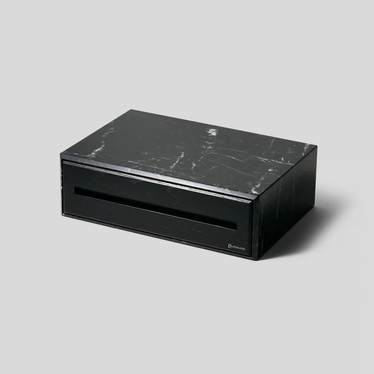 Diamond Humidor Small Nero Marquinia