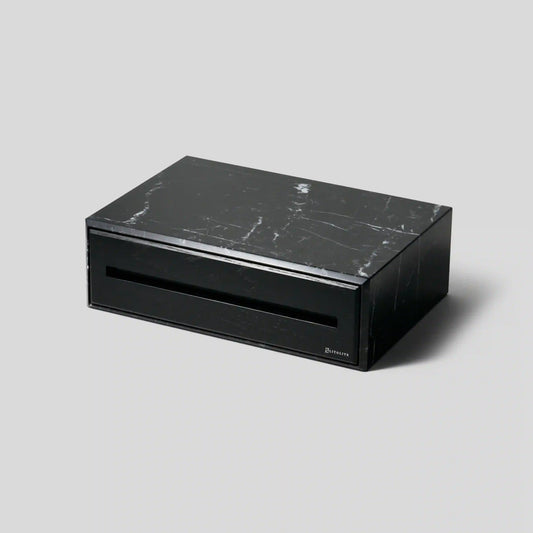 Diamond Humidor Small Nero Marquinia