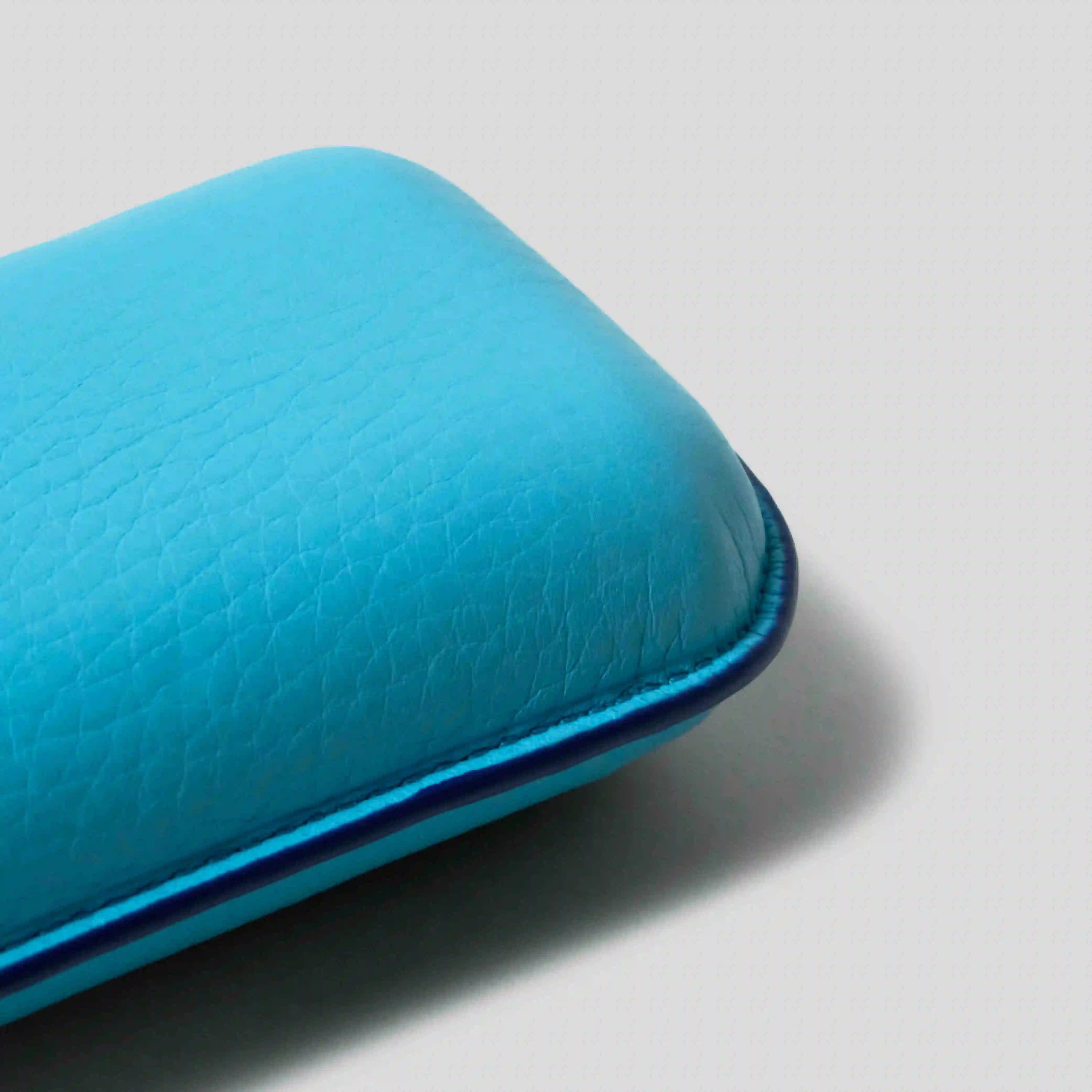 Migratory 2-Cigar Case Singture Logo Turquoise Blue Matt/Black