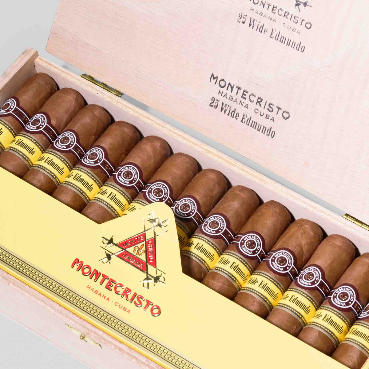 Wide Edmundo | Box 25 | Montecristo cigar - HK Migratory cigars