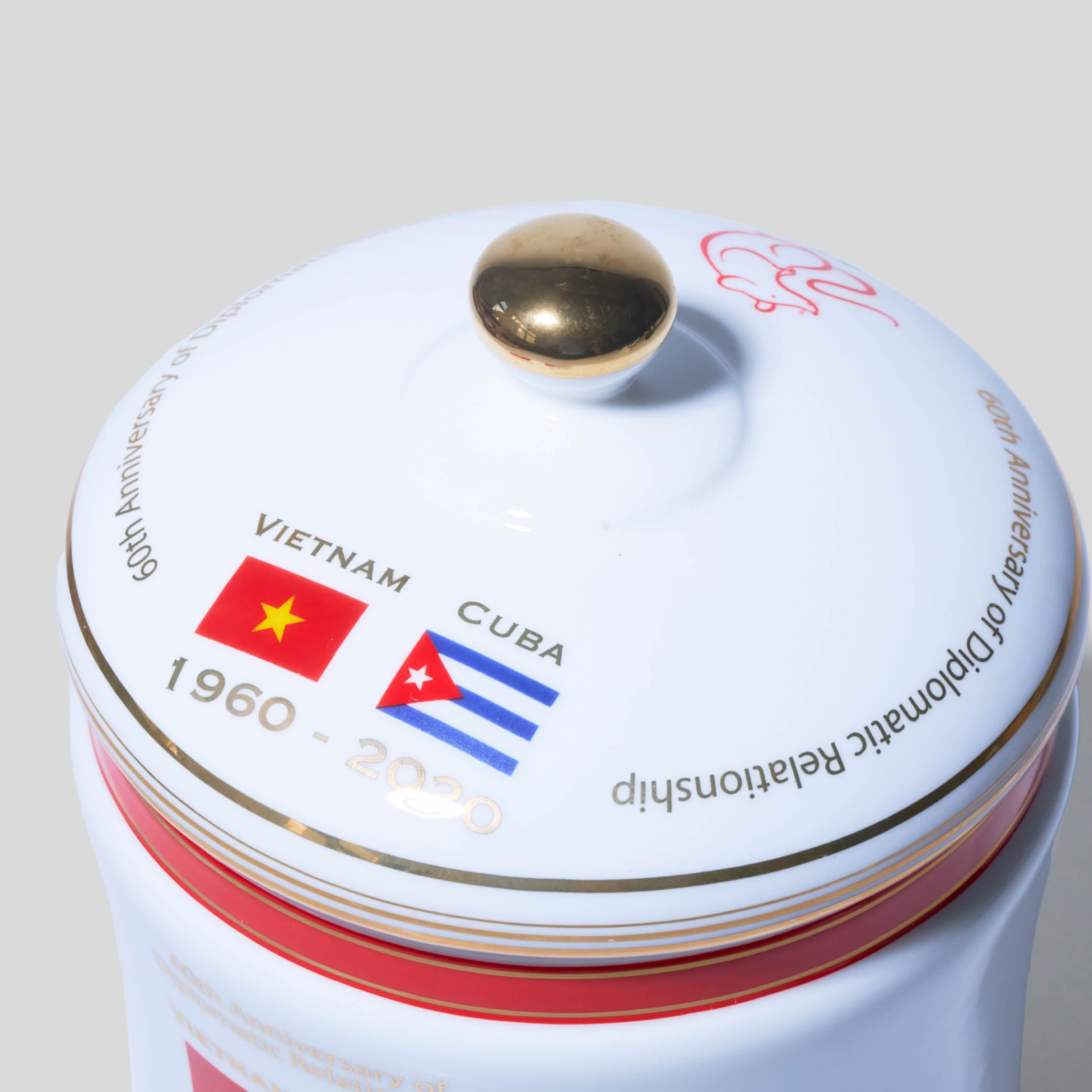 Cuba-Vietnam 60TH Anniversary Jar | Box 25 | Partagas cigar - HK Migratory cigars | 古巴雪茄 香港