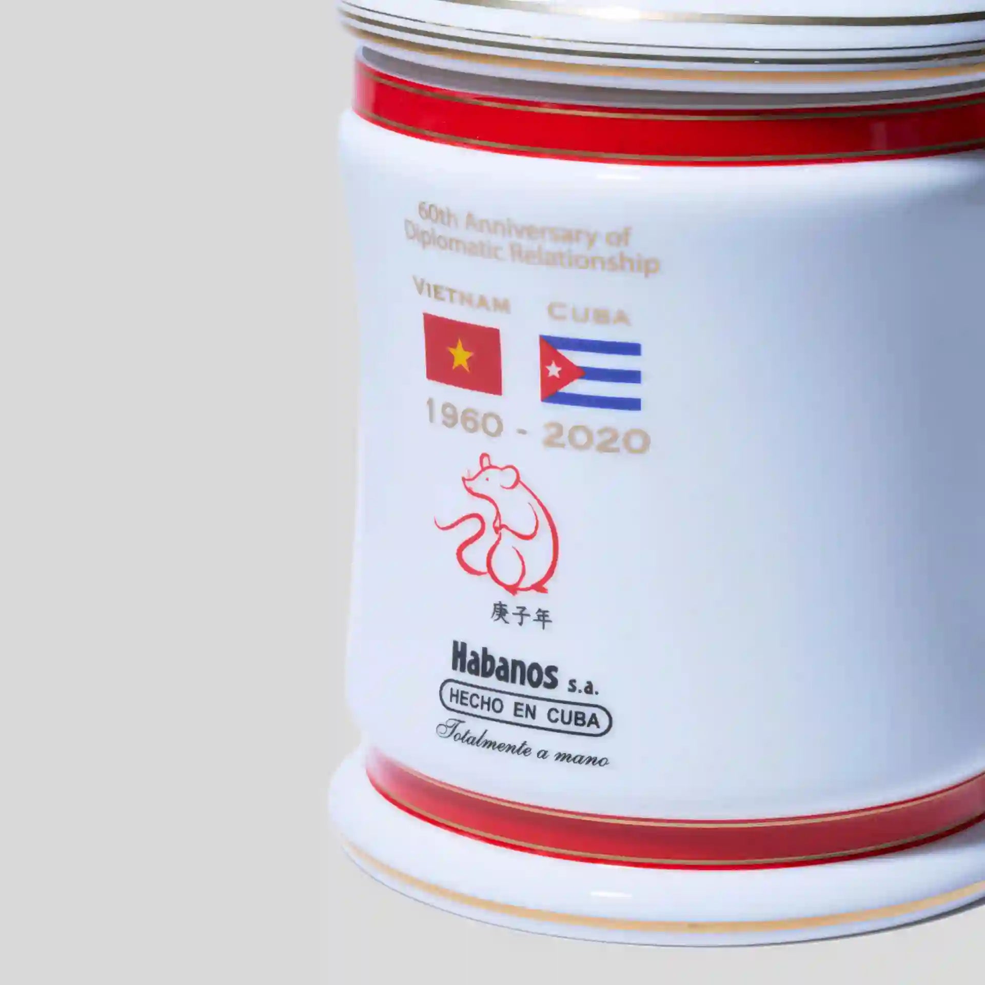 Cuba-Vietnam 60TH Anniversary Jar