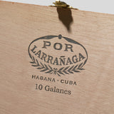 Galanes | Box 10 | Por Larranaga cigar - HK Migratory cigars