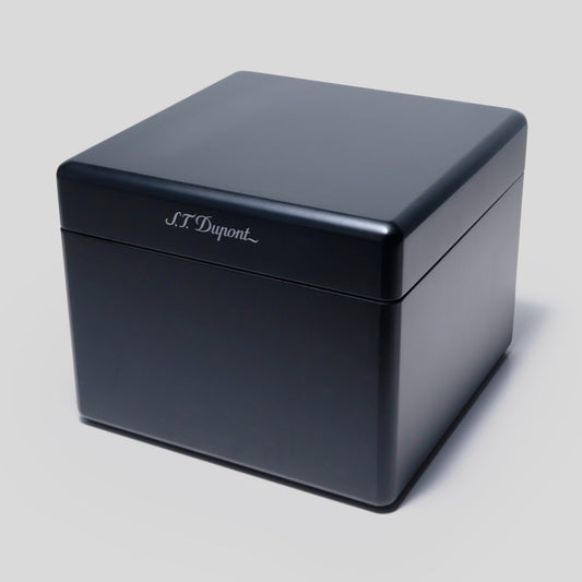 Cube Humidor Black | S.T. Dupont Accessory | Humidor | Migratory HK | 雪茄香港 | Cigar HK