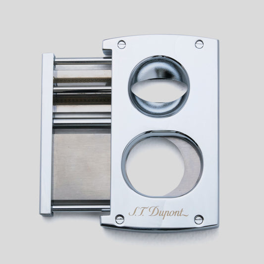 Double Blade Cigar Cutter Chrome | S.T. Dupont Accessory | Cigar Cutter | Migratory HK | 雪茄香港 | Cigar HK