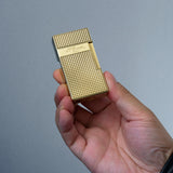 Li Biggy Diamond Head Golden Cigar Lighter | S.T. Dupont Accessory | Cigar Lighter | Migratory HK | 雪茄香港 | Cigar HK