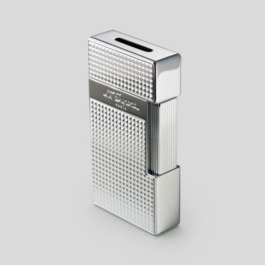 Li Biggy Diamond Head Chrome Cigar Lighter | S.T. Dupont Accessory | Cigar Lighter | Migratory HK | 雪茄香港 | Cigar HK