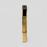 Li Slimmy Diamond Head Golden Cigar Lighter