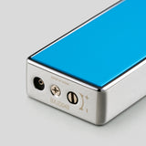 Li Twiggy Lightblue Lacquer / Chrome Cigar Lighter | S.T. Dupont Accessory | Cigar Lighter | Migratory HK | 雪茄香港 | Cigar HK