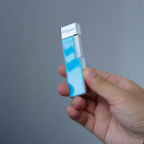 Li Twiggy Lightblue Lacquer / Chrome Cigar Lighter | S.T. Dupont Accessory | Cigar Lighter | Migratory HK | 雪茄香港 | Cigar HK